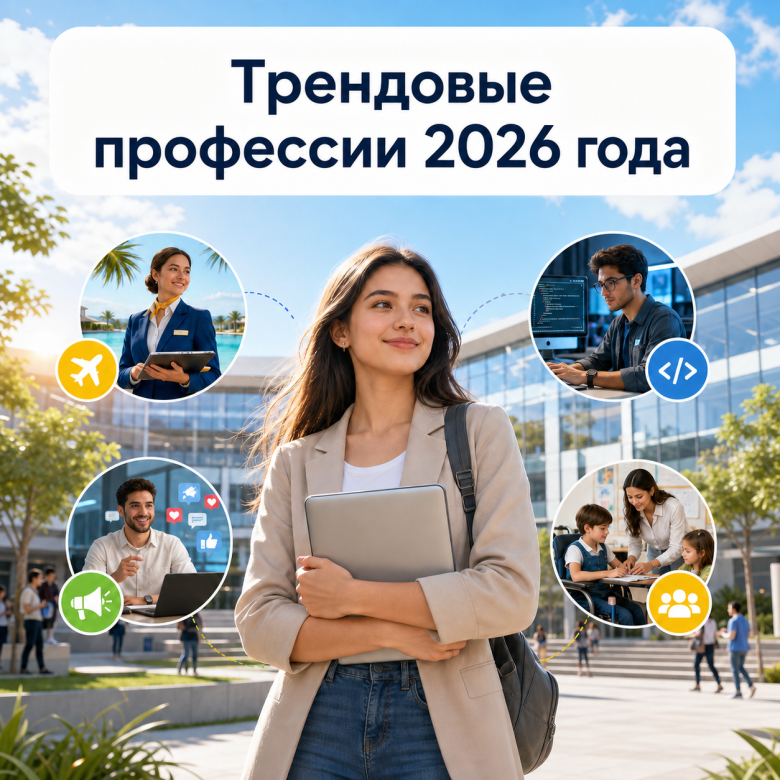 Ваше будущее уже сегодня: как связь образования с рынком труда формирует трендовые Профессии 2026 года и открывает путь к успеху с ИНТехнО.