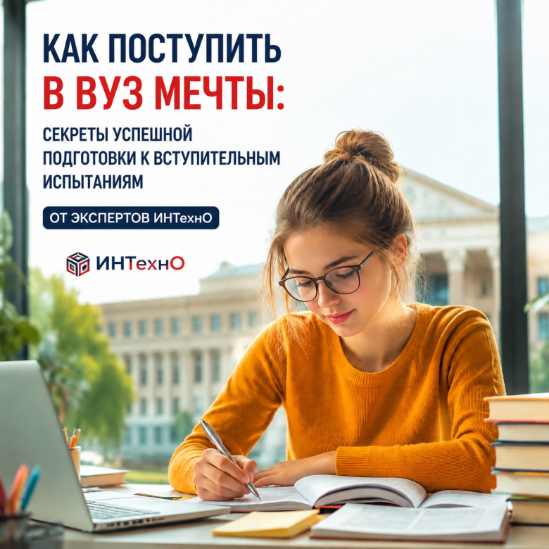 Как поступить в ВУЗ мечты: Секреты успешной подготовки к вступительным испытаниям от ИНТехнО